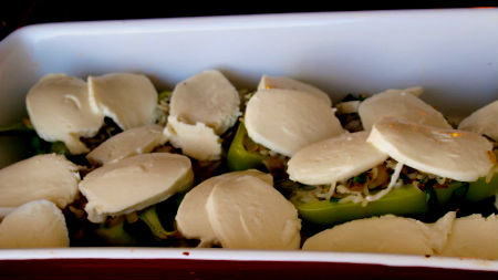 Put the mozzarella on top photo